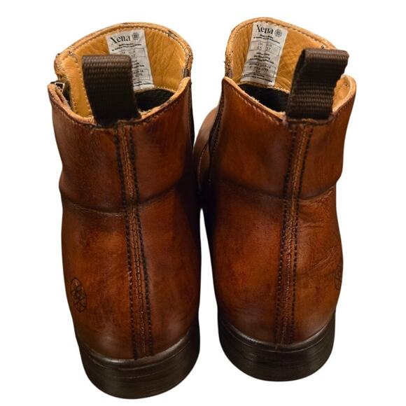 Xena Workwear Omega EH Safety Work Boots Steel-Toe Full-Grain Leather 6.5 Brown - Picture 4 of 7